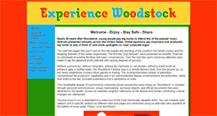 Desktop Screenshot of experiencewoodstock.com